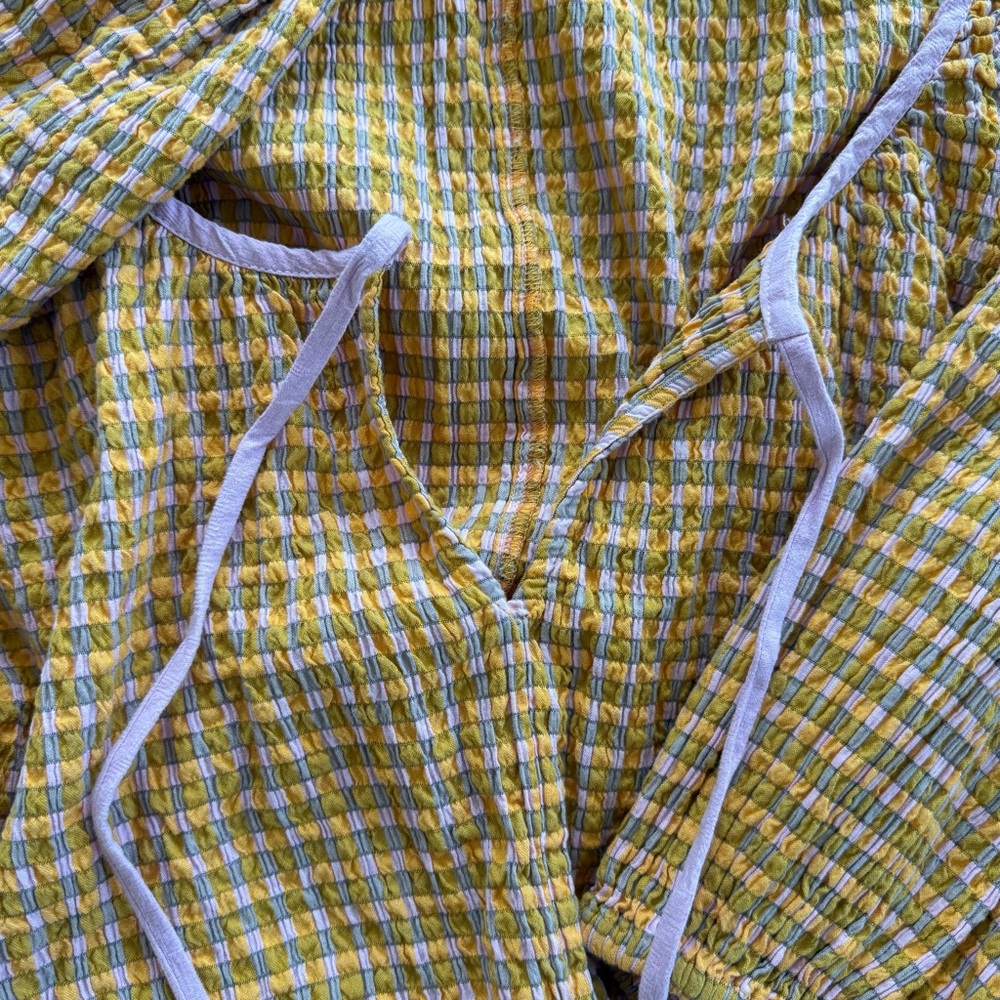 Free People Clara Plaid Top - NWT! - Picture 7 of 7